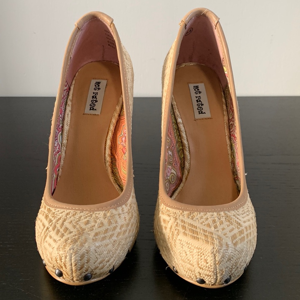 NOT RATED rattan high heel - Picture 2 of 11